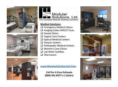Modular Medical Clinics - Modular Solutions Ltd