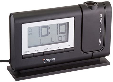 Oregon Scientific Rm512p Radio Controlled Projection Alarm Clock Black