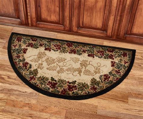 25+ delightful assembled kitchen pantry cabinet. Beaujolais II Grape Slice Rug in 2020 | Wine themed decor ...