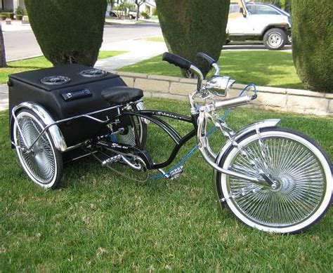 Lowrider Bicycle With Motor