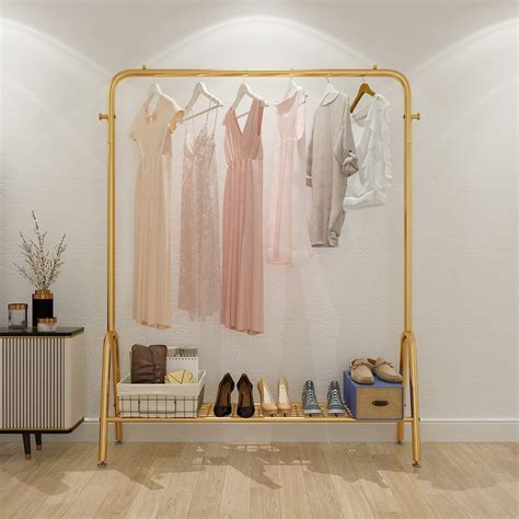Buy Thick Forest Gold Clothing Rack Gold Clothes Rack Gold Garment Rack