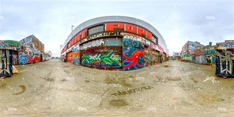 360° View Of Los Angeles Downtown Graffiti Alleyway Complex 41 Tojek
