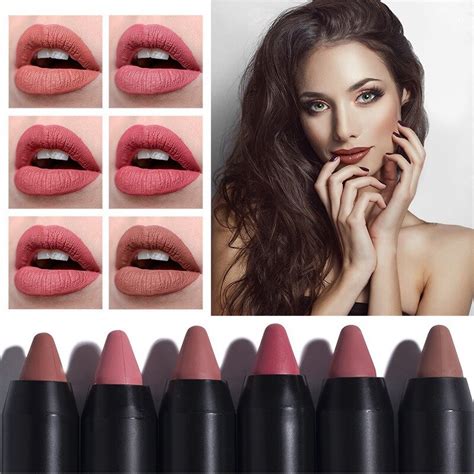 Langmanni 12 Colors Matte Lipsticks Waterproof Matte Lipstick Lip