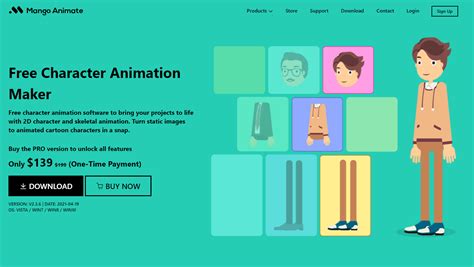 Mango Animates 2d Character Creator Software Offers Unique Animated