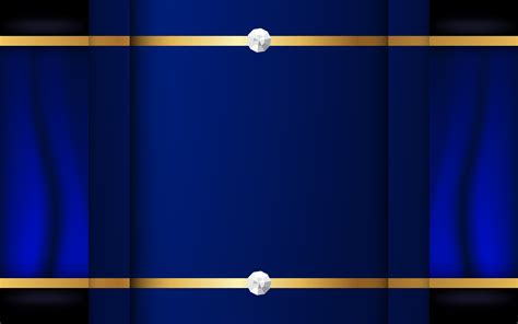 Abstract Blue Background In Premium Indian Style Template Design For