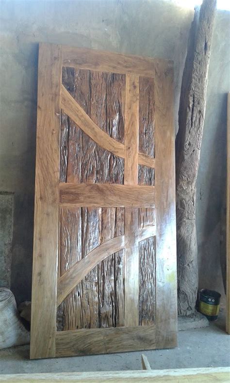 A Door Made From Molave Wood Hard Wood From South East Asia Exterior