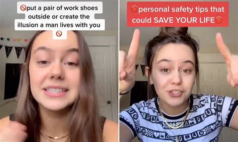 Teen Tiktoker Goes Viral With Personal Safety Tips For Women Daily