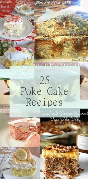 25 Poke Cake Recipes Share Our Story