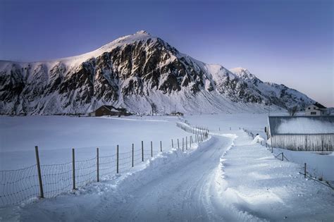 Wallpaper Id 85162 Mountains Road Nature Hd Winter Snow