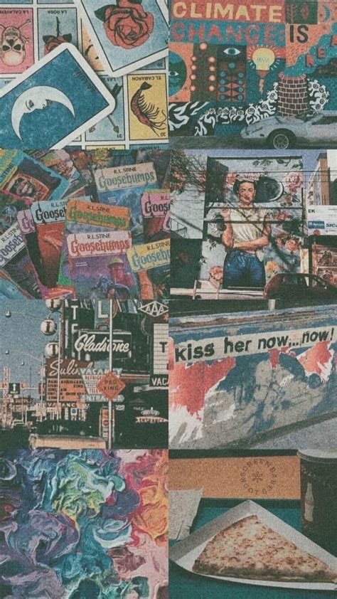 Vintage Aesthetic Collage Wallpapers - Wallpaper Cave