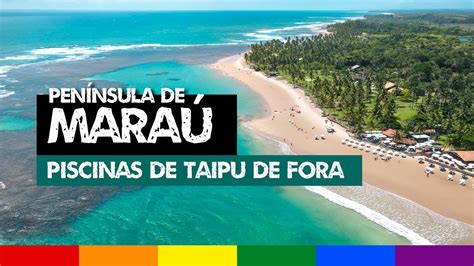 PENÍNSULA DE MARAÚ TAIPU DE FORA e Melhores Praias Bahia YouTube