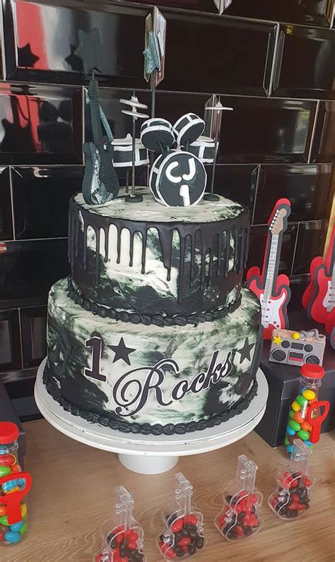Born To Rock Birthday Party Karas Party Ideas Rock And Roll