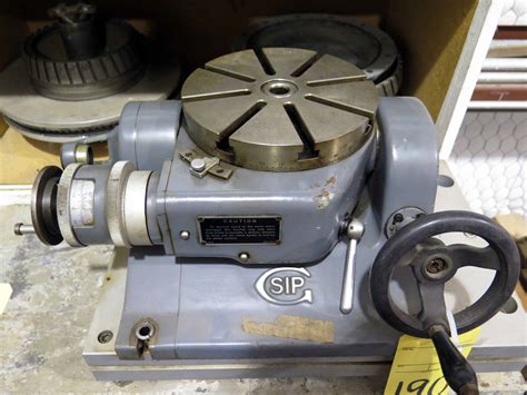 Tilting Rotary Indexing Table Sip Precision 8