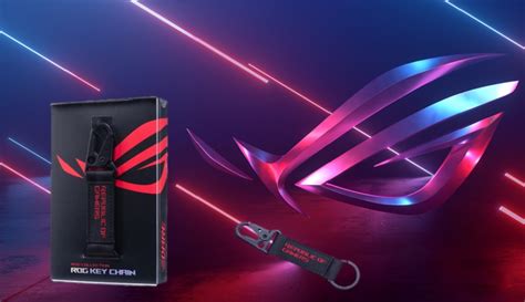 Asus Rog Keychain Bag Or Other Sleek Gaming Accessory