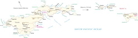 American Samoa Map Gis Geography