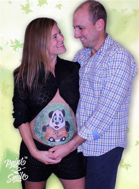 Maternity Belly Painting Paint 2 Smile