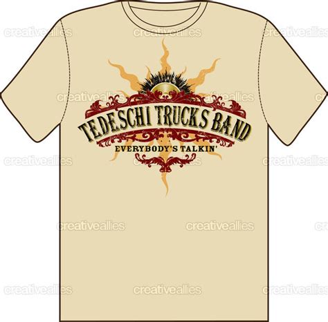 Tedeschi Trucks Band T Shirt By Hank Clement