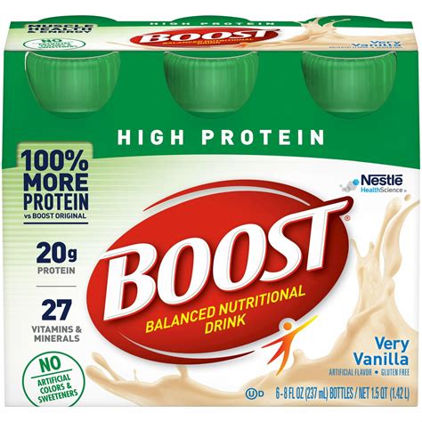 Nestle Boost High Protein Oral Supplement Nutrition Drink