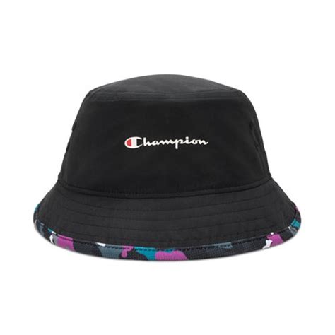 Champion Mens Bucket Hat Black Brig 995 Free Store Pickup At