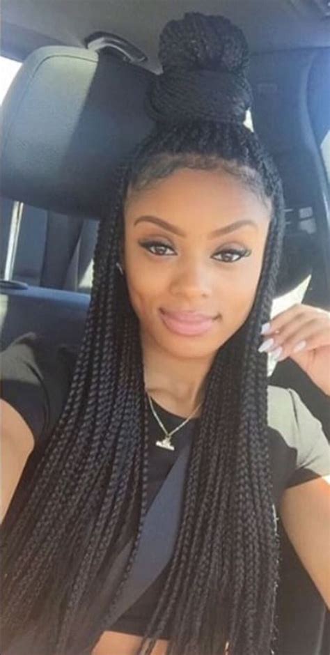 55 Trendy The Different Box Braids Artificial Hairstyles 2018