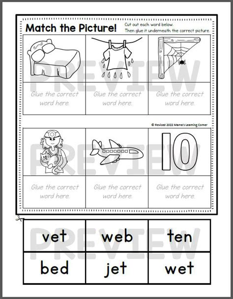 Kindergarten Reading And Phonics Packet 1 Mamas Learning Corner