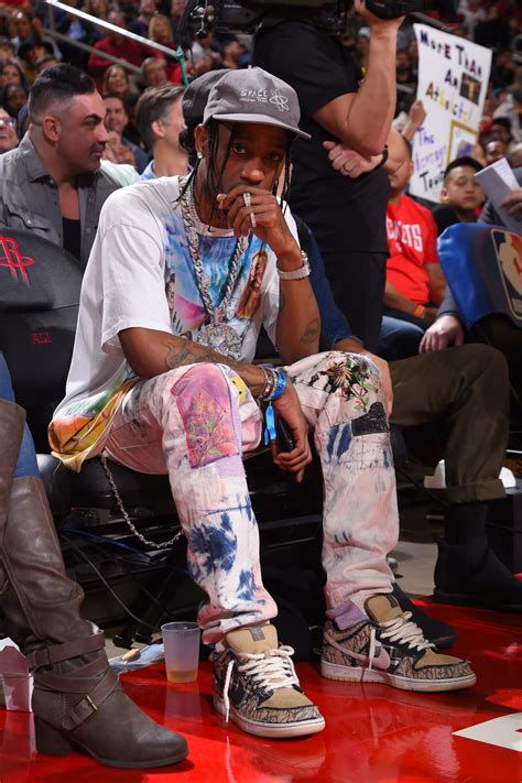 Travis Scott Outfit From January 27 2020 Whats On The Star