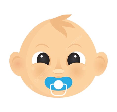 La Cara Del Bebe Recien Nacido Png Dibujos Animados Adorable Niño