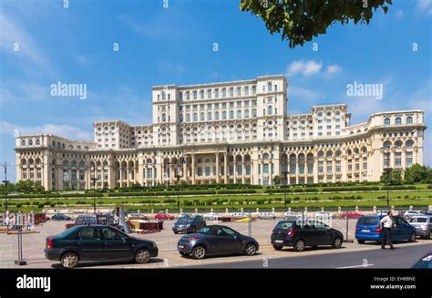 The Peoples Palace Bucharest Romania Europe Stock Photo Royalty
