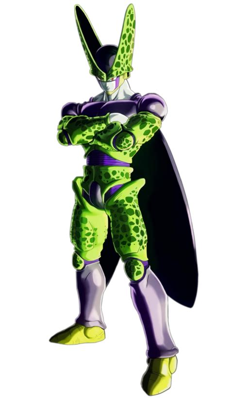 Gero, designed via cell recombination using the genetics of the greatest fighters that the remote tracking device could find on earth. Cell (Dragon Ball FighterZ)