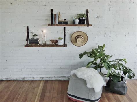 Maybe you would like to learn more about one of these? Make a Floating Bookshelf Using Old Belts | DanMade: Watch ...