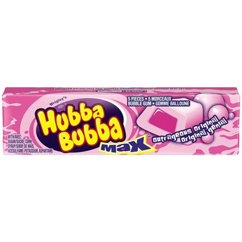 Hubba Bubba Max Outrageous Original 5s Stock4shops