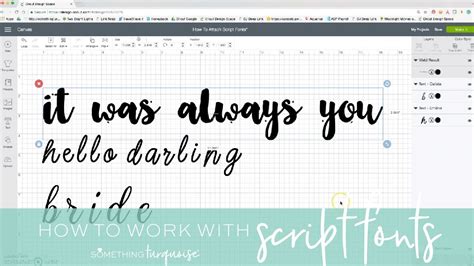 Maybe you would like to learn more about one of these? Cursive Fonts On Cricut - Letter
