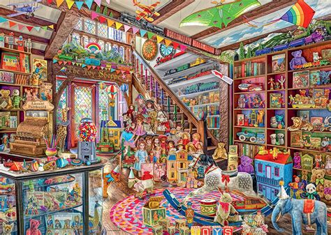 Ravensburger Aimee Stewart The Fantasy Toy Shop 1000 Piece Jigsaw