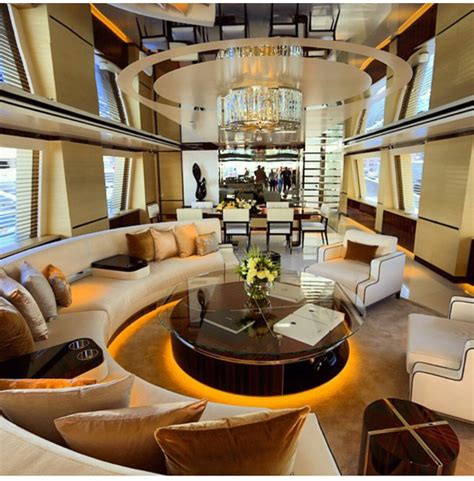 Fashion Glamour Style Luxury Yacht Interior Design Luxury Yacht