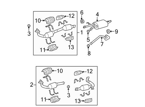 Toyota Tundra Catalytic Converter (Front) - 174500S040 | Toyota, Fort