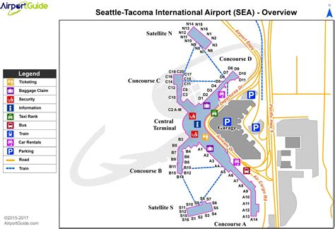Seattle Tacoma International Airport Ksea Sea Airport Guide