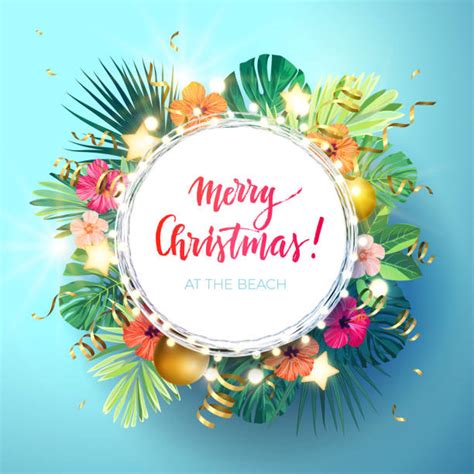 Beach christmas decorations picsart photo and video. Top 60 Summer Christmas Clip Art, Vector Graphics and ...