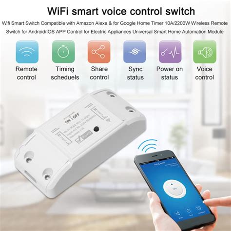 Tuya does this through offering a cloud platform that connects . 1 Pcs Smart Switch Module Tuya Smart Life APP WiFi Voice ...