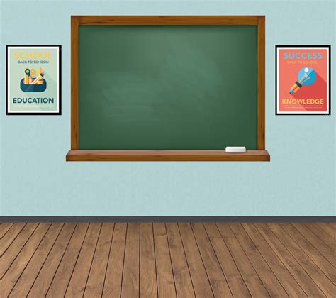 Cool Blackboard Cartoon Style Powerpoint Template 2023