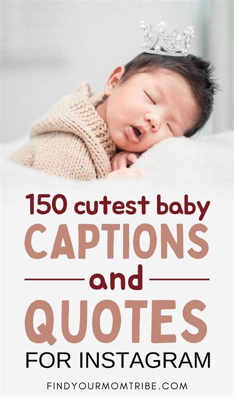 150 Best Cute Baby Captions And Quotes For Instagram Artofit