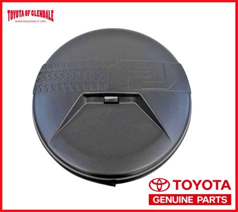 Gen Toyota Fj Cruiser Spare Tire Cover With Backup Camera