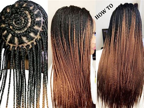 Braid pattern for crochet box braids. Pin on Hair