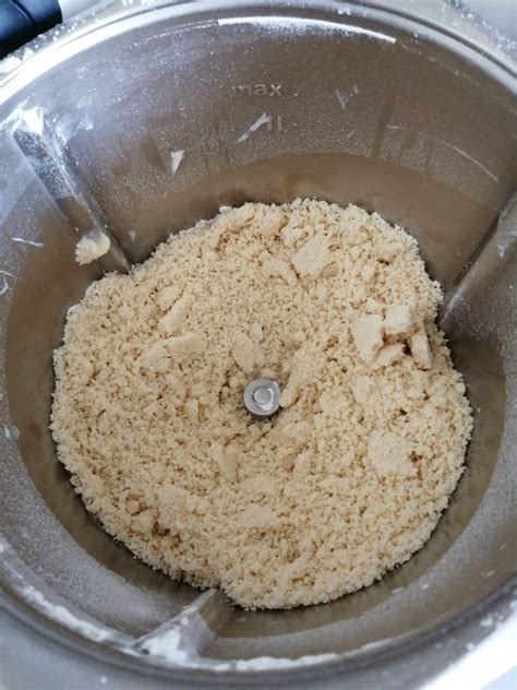 La pâte sablée amandes au Thermomix