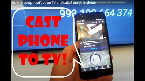 How To Setup Youtube On Tv And Cast From Your Phone Youtube