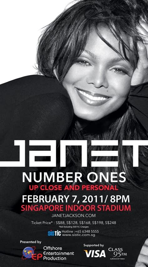 Music Haven Janet Jackson Number Ones Up Close And Personal Tour