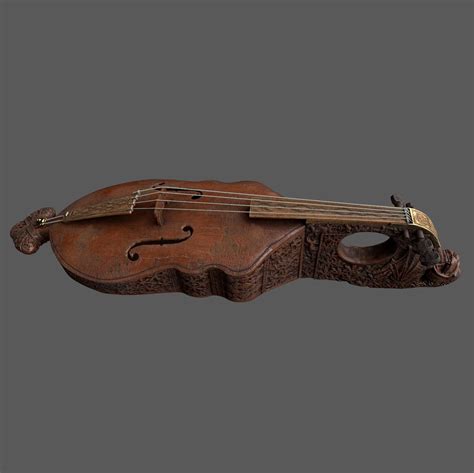 Medieval Citole A Musical Instrument From The Middle Ages