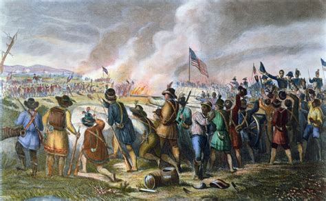 Posterazzi Battle Of New Orleans 1815 Nandrew Jackson Encouraging His