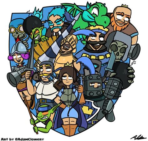 Clash Royale Tribute By Adam Clowery On Deviantart