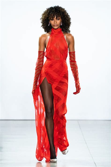 Laquan Smith Fall 2019 Ready To Wear Collection Runway Looks Beauty