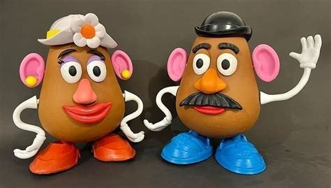 Mr And Mrs Potato Head 3d Model 3d Printable Cgtrader